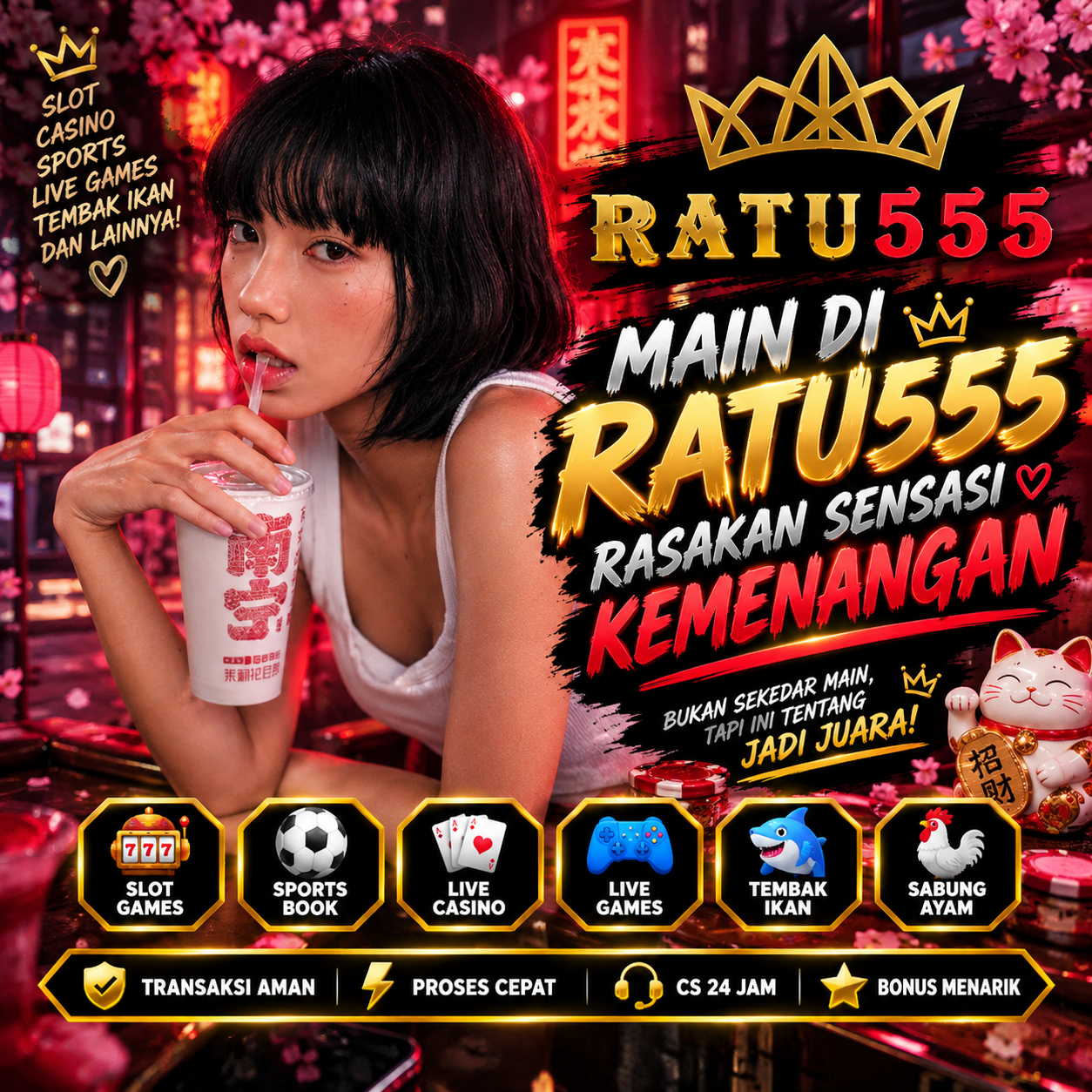 Banner Game Online RATU555